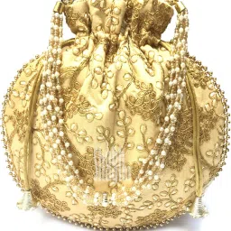Women Gold Potli-image-2