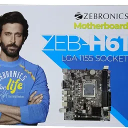 ZEBRONICS H61 Motherboard + 4GB DDR3 1600MHz Desktop RAM + Sata 2.5" 128 GB Desktop Black SATA Internal Solid State Drive (SSD) (H61+4GBB DDR3+128 GB SSD) image 5