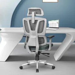 Ergonomic Mesh High Back Office Chair With Auto Adjustable Lumbar Support Black Mesh Office Adjustable Arm Chair-59