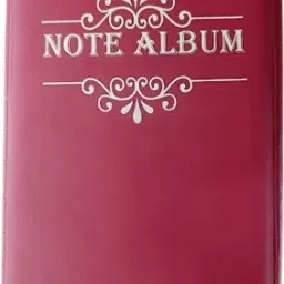 Currency Note Album for Keeping 20 Notes Coin Bank-image-38