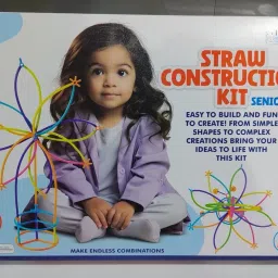 Puzzle Straw Blocks Pipette Stitching Assembly Straw Build Blocks Creative Toy-81