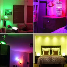 AJ HUB RGB Smart Music Bulb With Color Changing And Remote Control Smart Bulb image 4