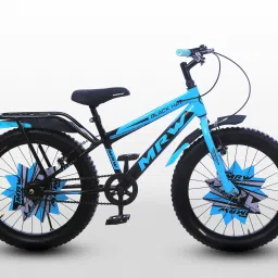 MRW Blackhat 20T cycle for kids 5 to 8 years (inner wire cable, rim card) 20 T (inch) Road Cycle-image-72