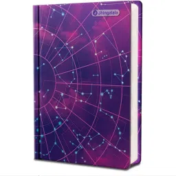 Constellations Hard Bound Undated A5 Designer Diary Notebook A5 Notebook Ruled 190 Pages-image-66