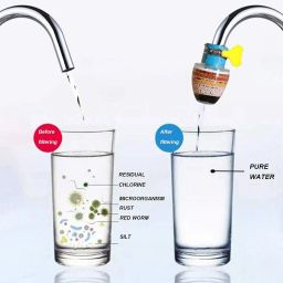 actrovax Dust Chlorine Remover Water Softener for Drinking Tap Mount Water Filter image 4
