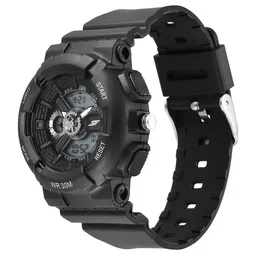 Sonata Unisex Patterned Dial & Straps Analogue and Digital Watch 87057PP05 image 3