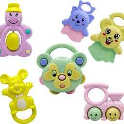 sve Rattle Set with Teether for New Borns,Infants,Toddlers,Babies,Gift Box Packaging Rattle-picture-43
