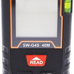 Distance Meter 40m Digital Laser Distance Measuring Tape Tool, Distance Measuring Meter (40 meter) Non-magnetic Engineer's Precision Level-6