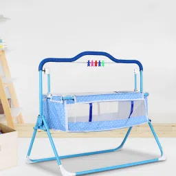 Sweetie Pie Baby Crib Bassinet Cot Swing Cradle Pink Bassinet And Toy.-8