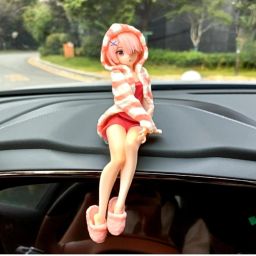 Anime Rem Action Figure Toy – Room Wear Pink | Study Table, Office Desk (1)-image-39