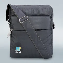 Grey Men & Women Sling Bag - Medium Grey Men Sling Bag-image-46