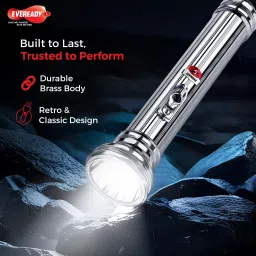 eveready Jeevansathi DL63 1W | Powered by 3xD Battery | 20000 Lux Output Torch Torch image 2