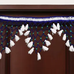 shreevish Decorative Woolen Door Toran with Tassels Toran-picture-38