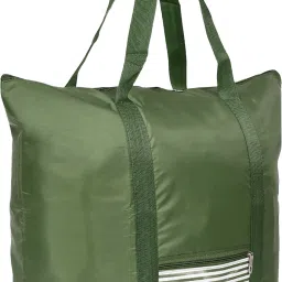 Storage Bag|Grocery Bag|Lining Front Pocket Bag with Handle|Green Grocery Bag-image-25
