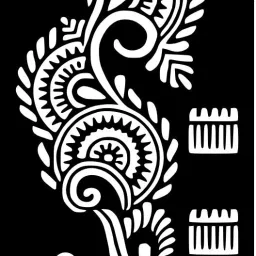 Elegant Henna Stencil Designs for Smooth and Professional Finish at Home-image-73