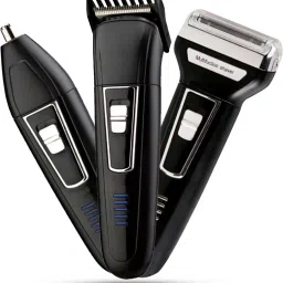 Daily Needs Shop Professional Shaver and 3 in 1 Beard, Nose and Ear Waterproof Trimmer for MenShaver For Men-image-34