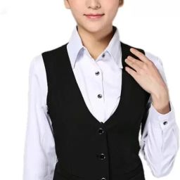 Solid Women Waistcoat-image-18