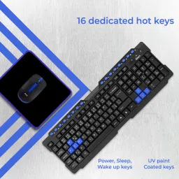Foxin FKM 506 Pro Wired Multimedia Keyboard and Mouse Combo Set image 5