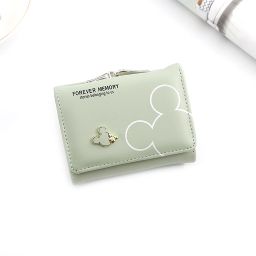 Women Green Genuine Leather Wallet-32
