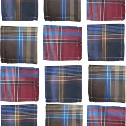 NIFTER 100% Cotton Premium Collection Handkerchiefs For Men ["Multicolor"] (Pack of 12) ["multicoloure"] Handkerchief-image-52