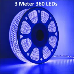 360 LEDs 3 m Blue Steady Strip Rice Lights-23