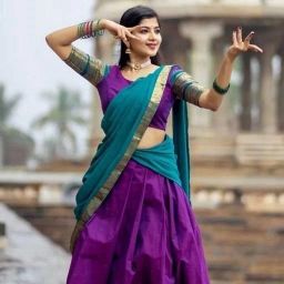 Self Design Semi Stitched Lehenga Choli-image-76