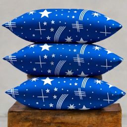 LUXURY Cotton Solid Sleeping Pillow Pack of 3-image-12