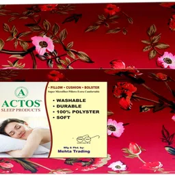 actos Microfibre Floral Bolster Pack of 2-picture-20