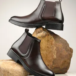 Men High Top Chelsea Chukka Height Increasing Boots Boots For Men-image-53