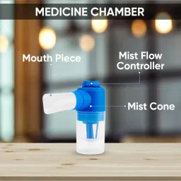 Ozocheck Compressor Nebulizer For Child & Adult | One Button Opeartion | Low Noise Level Nebulizer image 2