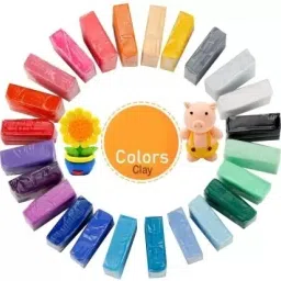 Ultra Light Modeling Bouncing Clay Kids 12 Different Color Clay-image-8