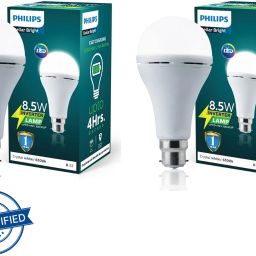 8.5W Rechargeable Inverter LED (Pack of 2) with backup upto 4 hrs Bulb Emergency Light-picture-13