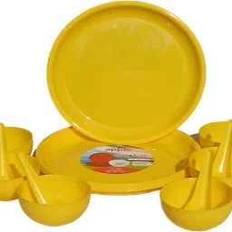 Anu..Classic Dinner Plates set 18 pcs, Service for Luxury Dining (Colour Full) Dinner Plate-image-79
