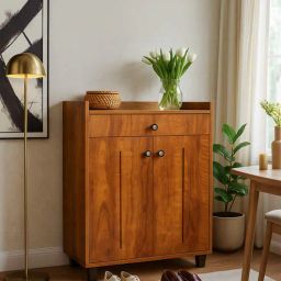 stunica ShoeFit 12-Pairs Shoe Cabinet In Walnut Finish-picture-38