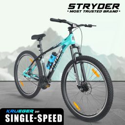 Krueger 29" Single Speed Bicycle with Front Suspension | 29 T (inch) Mountain Cycle-image-78