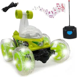 Stunt car big with light and sound ( multicolour) 1:16 scale-23