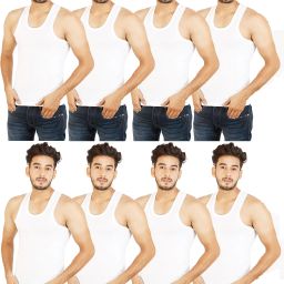 Pack of 8 Men Vest-picture-25