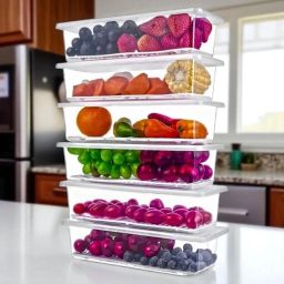 Plastic Fridge Container - 1500 ml-image-109