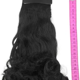 Small Size Step hair With Adjustable Clip Type for Women |h-24 X 14 w| CM Hair Extension-image-26