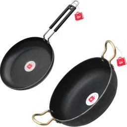 Superior Quality Pack of 2, Fry Pan 20 cm diameter 0.75 L capacity-image-45