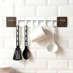 Antique and Elegant Look Magic Sticker Hook for Kitchen Appliances, Napkin,Towel Regular Organizer-25