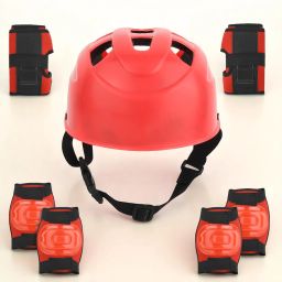 Ultimate Protective Gear for kids– Helmet, Knee Pads, Elbow Pads & Wrist Guards Cycling Kit-15