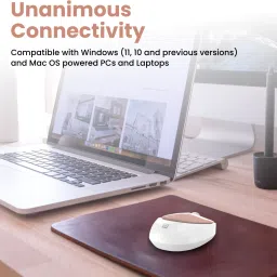 Portronics Toad 27 Silent Buttons / Auto Power Saving mode, Upto 1200 DPI Wireless Optical Mouse image 5