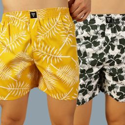 Pack of 2 Printed Men Boxer-image-3