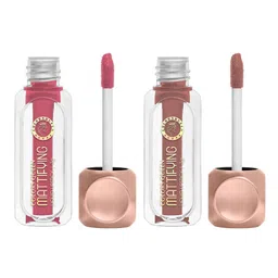Colors Queen Mattifying Set Of 2 Non-Transfer Lipstick 3 ml Each image 2