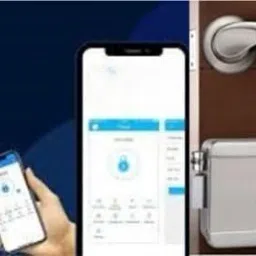 Aayansh Collection WIFI Controller with Door Lock & 3 Remotes Works with (Alexa and Google Home) Smart Door Lock image 5