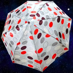 Unisex Umbrella Bobby Print Grey Colour 2 Fold S/P Regular use Umbrella-image-94