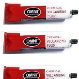 3 Pcs Omni Chemical Vulcanizing Fluid (CVF 75 ml) Adhesive/Solution Tubeless Tyre Puncture Repair Kit-image-25