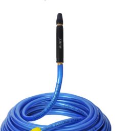 10 METER METALLIC BLUE HOSE PIPE WITH PIPE JOINER (EXTENSION) AND CLAMP RING (0.5 INCH,12 mm) Hose Pipe-image-55