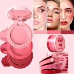 3 in 1 Lip & Cheek Creamy Tint Compact & Travel-Friendly-image-22